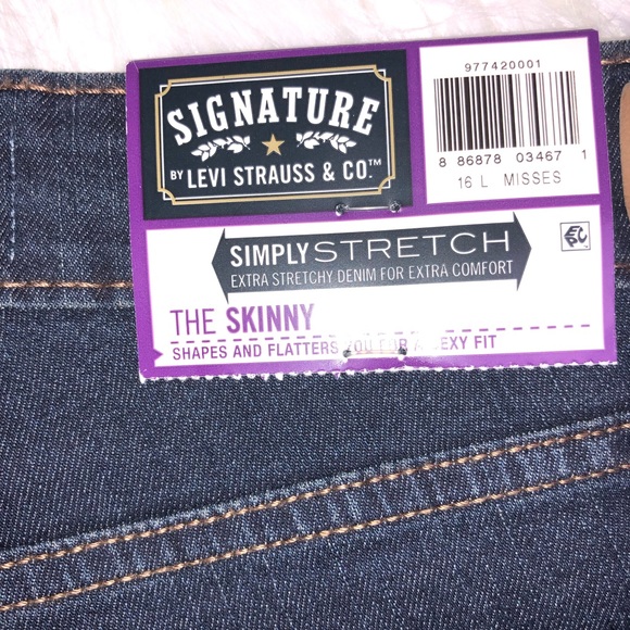 signature levi strauss simply stretch